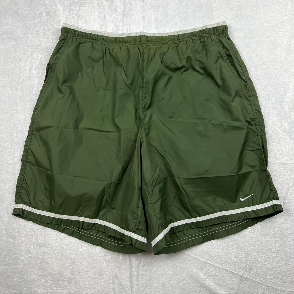 Vintage Y2k Nike Swoosh Shorts Mens Large